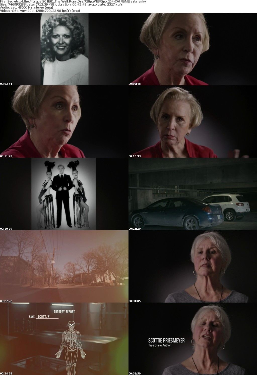Secrets of the Morgue S01E01 The Well Runs Dry 720p WEBRip x264-CAFFEiNE Secrets of the Morgue S01E01 The Well Runs Dry 720p WEBRip x264-CAFFEiNE