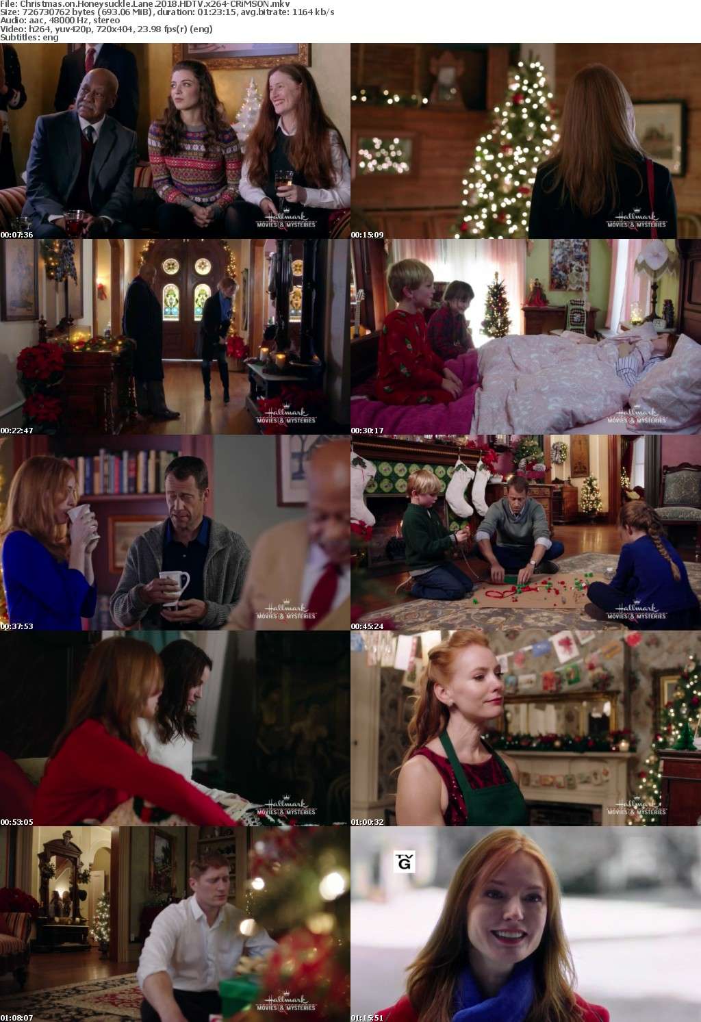 Christmas on Honeysuckle Lane (2018) HDTV x264-CRiMSON