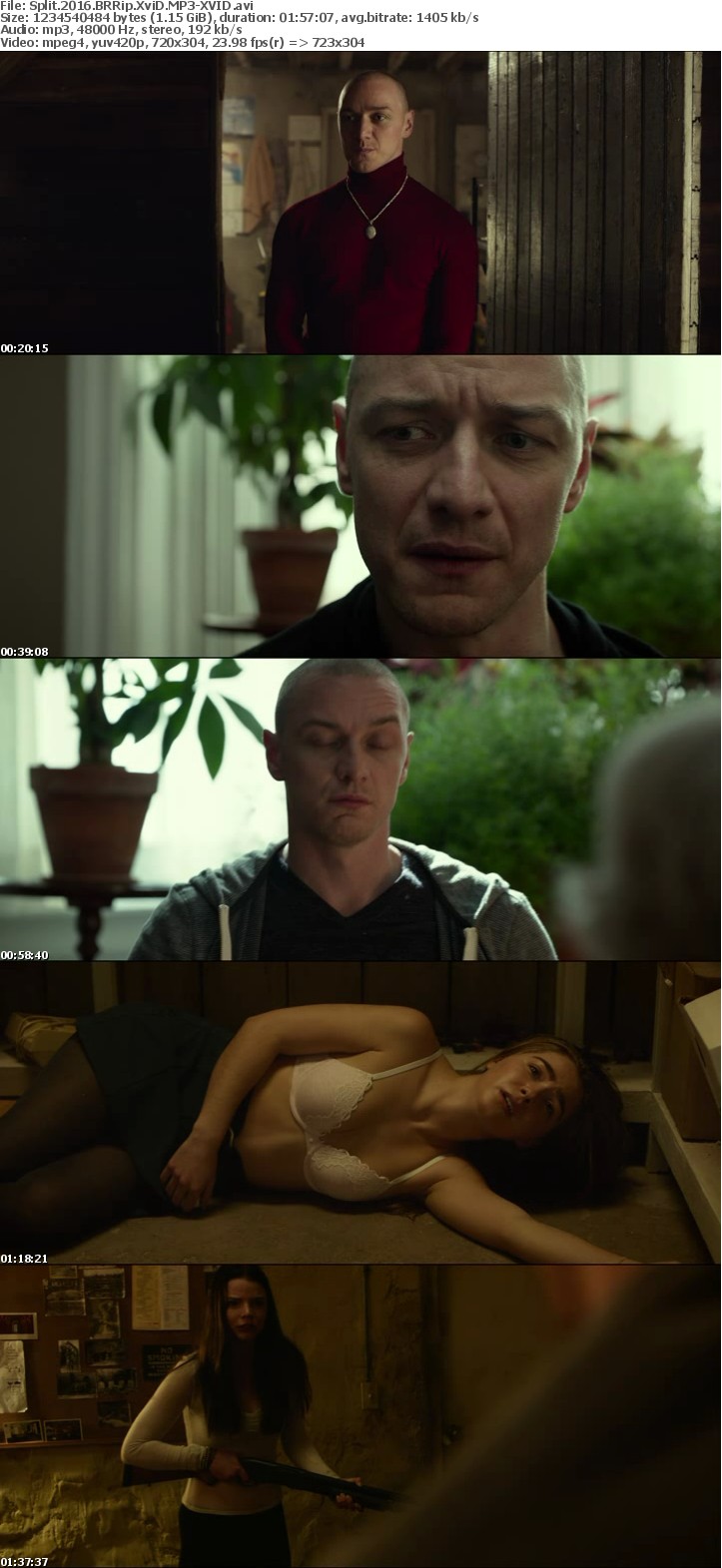 Split 2016 BRRip XviD MP3-XVID Split 2016 BRRip XviD MP3-XVID