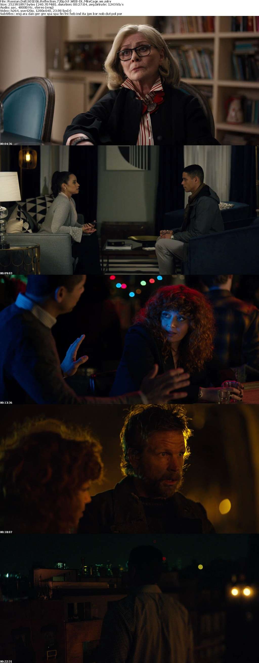 Russian Doll S01 720p NF WEB-DL x264 MkvCage Russian Doll S01 720p NF WEB-DL x264 MkvCage