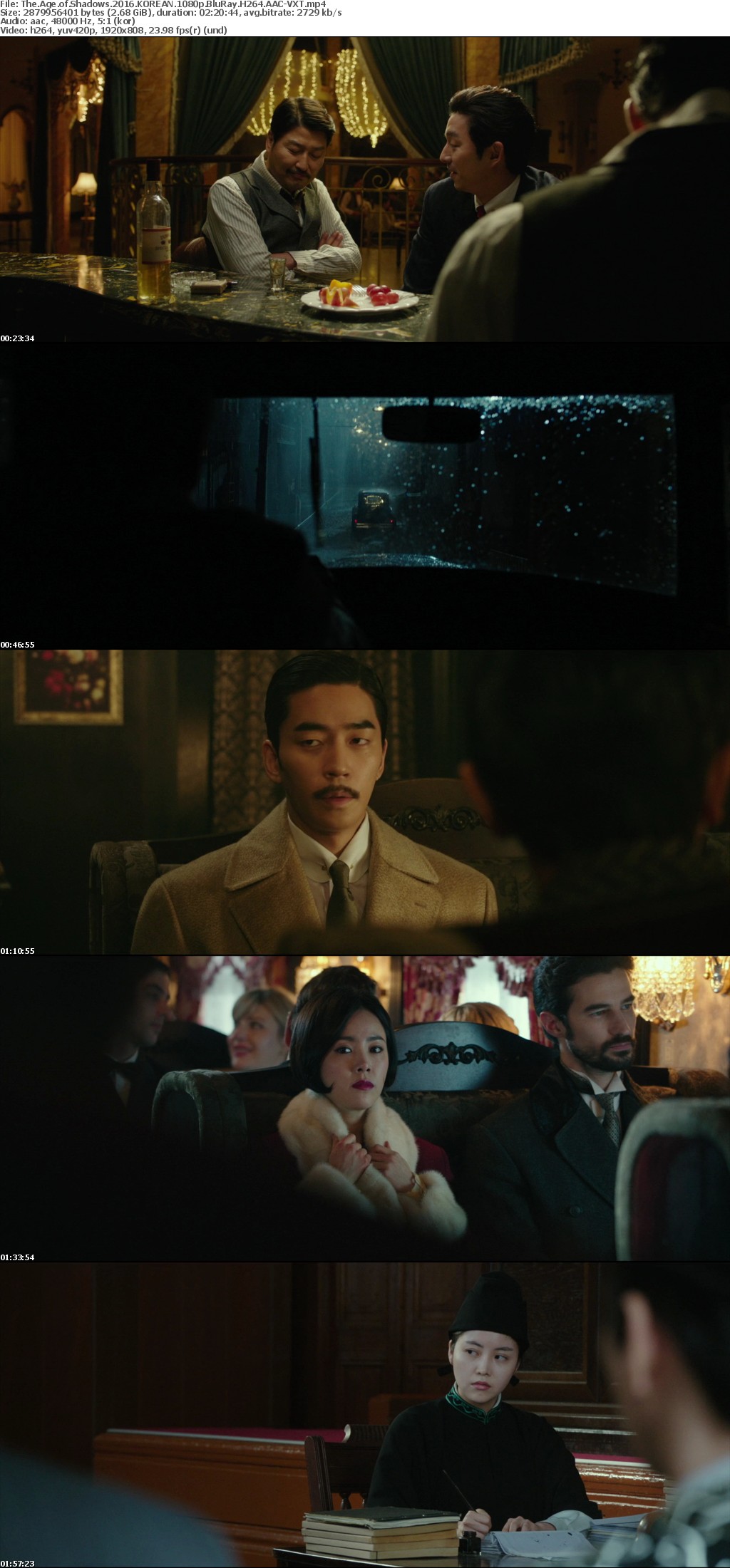 The Age of Shadows 2016 KOREAN 1080p BluRay H264 AAC-VXT The Age of Shadows 2016 KOREAN 1080p BluRay H264 AAC-VXT