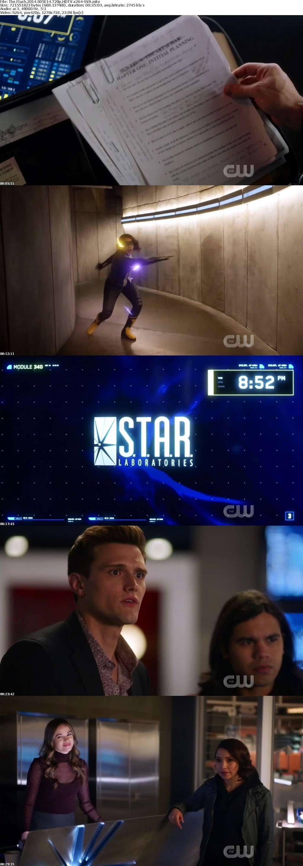 The Flash 2014 S05E14 720p HDTV x264-SVA The Flash 2014 S05E14 720p HDTV x264-SVA