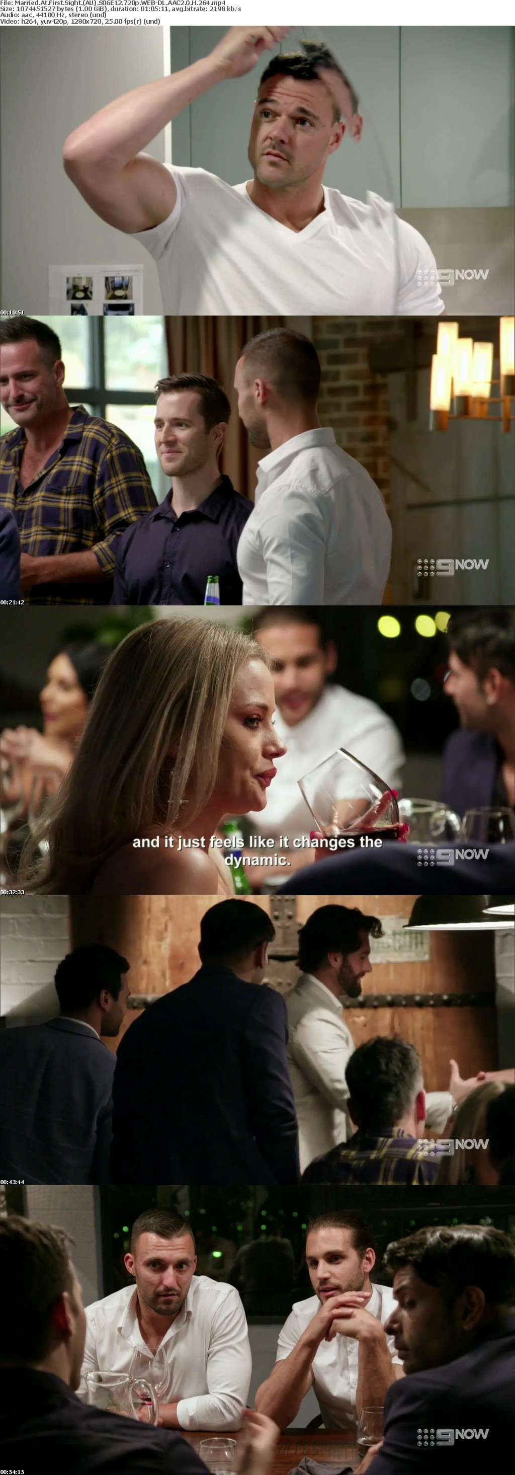 Married At First Sight (AU) S06E12 720p WEB-DL AAC2 0 H 264 Married At First Sight (AU) S06E12 720p WEB-DL AAC2 0 H 264