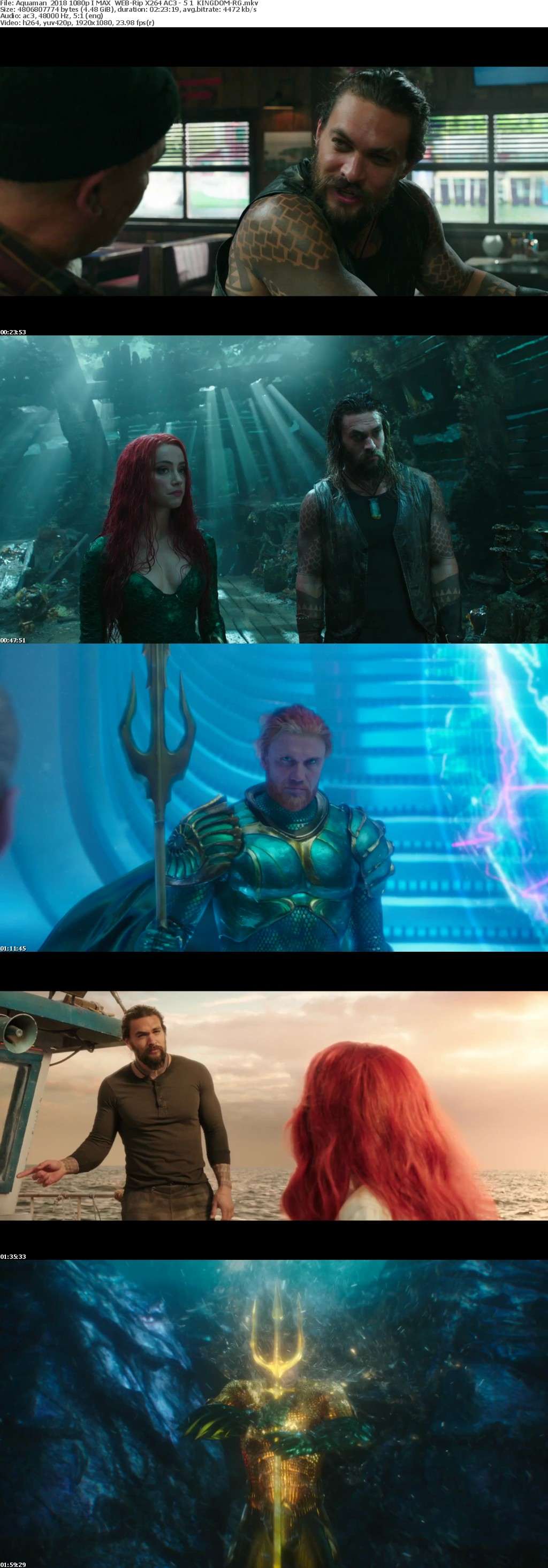 Aquaman 2018 1080p WEB-Rip X264 AC3 - 5 1 KINGDOM-RG Aquaman 2018 1080p WEB-Rip X264 AC3 - 5 1 KINGDOM-RG