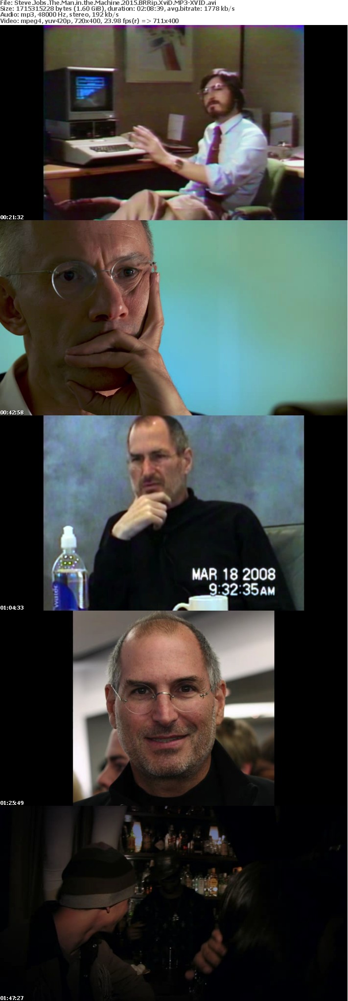 Steve Jobs The Man in the Machine 2015 BRRip XviD MP3-XVID Steve Jobs The Man in the Machine 2015 BRRip XviD MP3-XVID