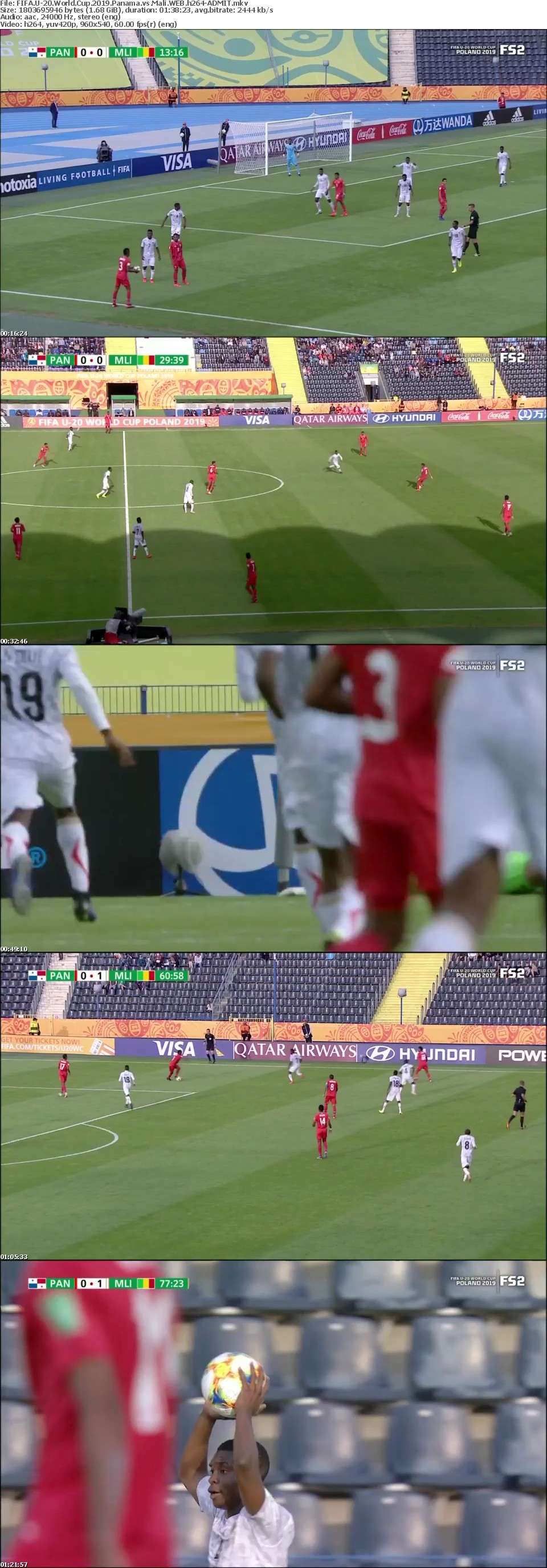 FIFA U-20 World Cup 2019 Panama vs Mali WEB h264-ADMIT FIFA U-20 World Cup 2019 Panama vs Mali WEB h264-ADMIT