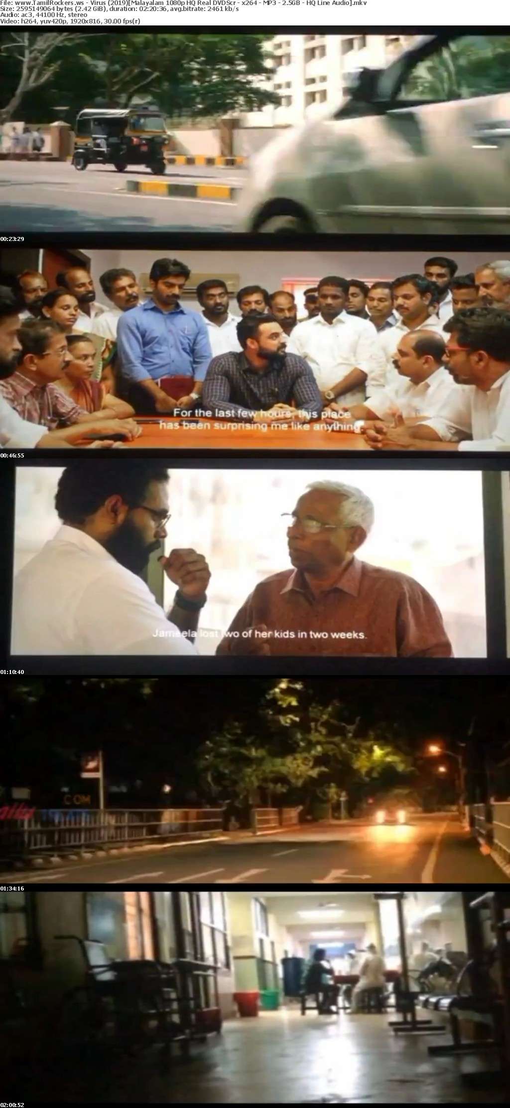 Virus 2019 Malayalam 1080p HQ Real DVDScr - x264 - MP3 - 2 5GB - HQ Line Audio Virus 2019 Malayalam 1080p HQ Real DVDScr - x264 - MP3 - 2 5GB - HQ Line Audio