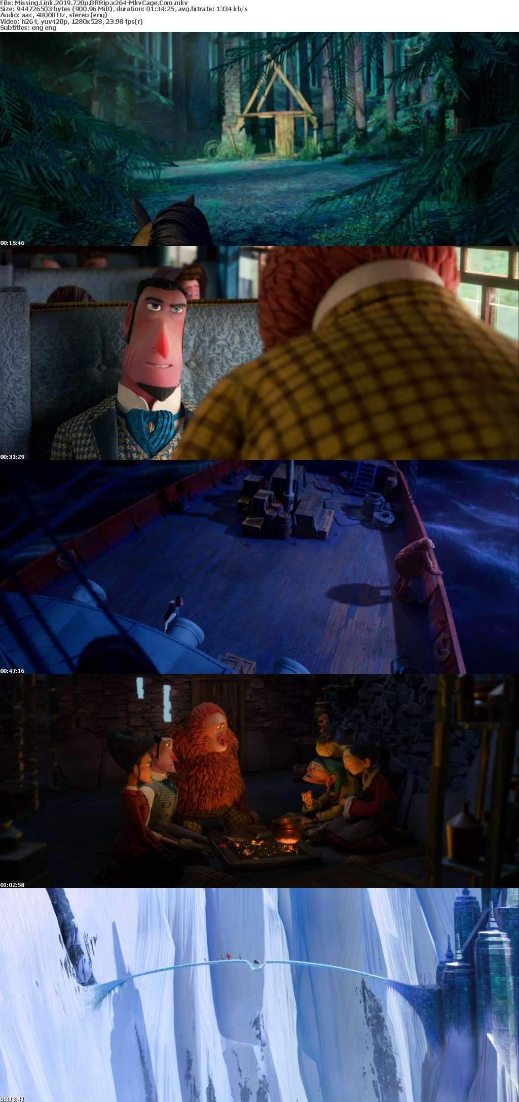 Missing Link 2019 720p BRRip x264-MkvCage Missing Link 2019 720p BRRip x264-MkvCage