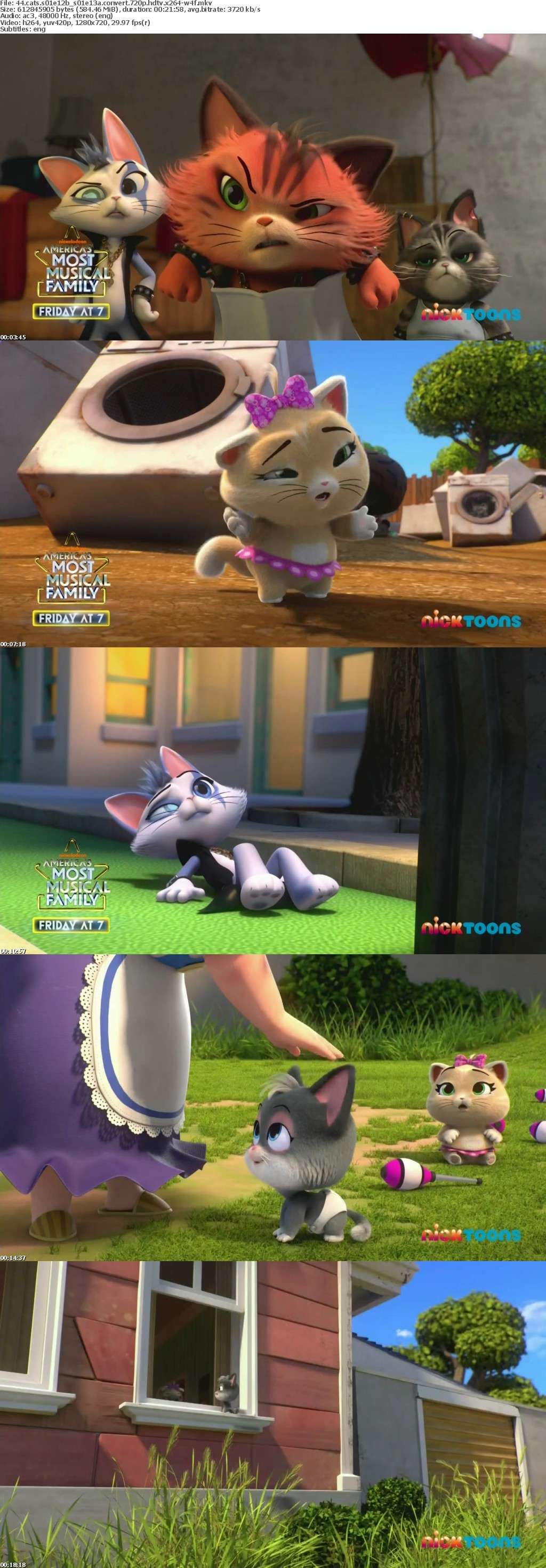 44 Cats S01E12b S01E13a CONVERT 720p HDTV x264-W4F 44 Cats S01E12b S01E13a CONVERT 720p HDTV x264-W4F