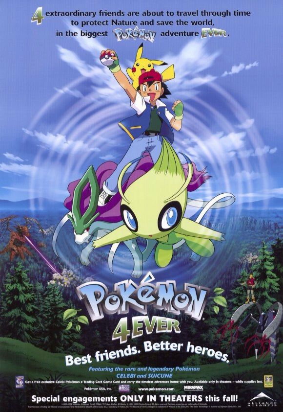 Pokemon 4Ever Celebi Voice of the Forest 2001 DUBBED BRRip XviD MP3-XVID