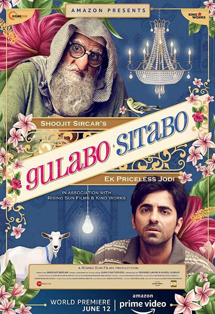 Gulabo Sitabo (2020) Hindi 720p HDRip x264 MSubs  DLW