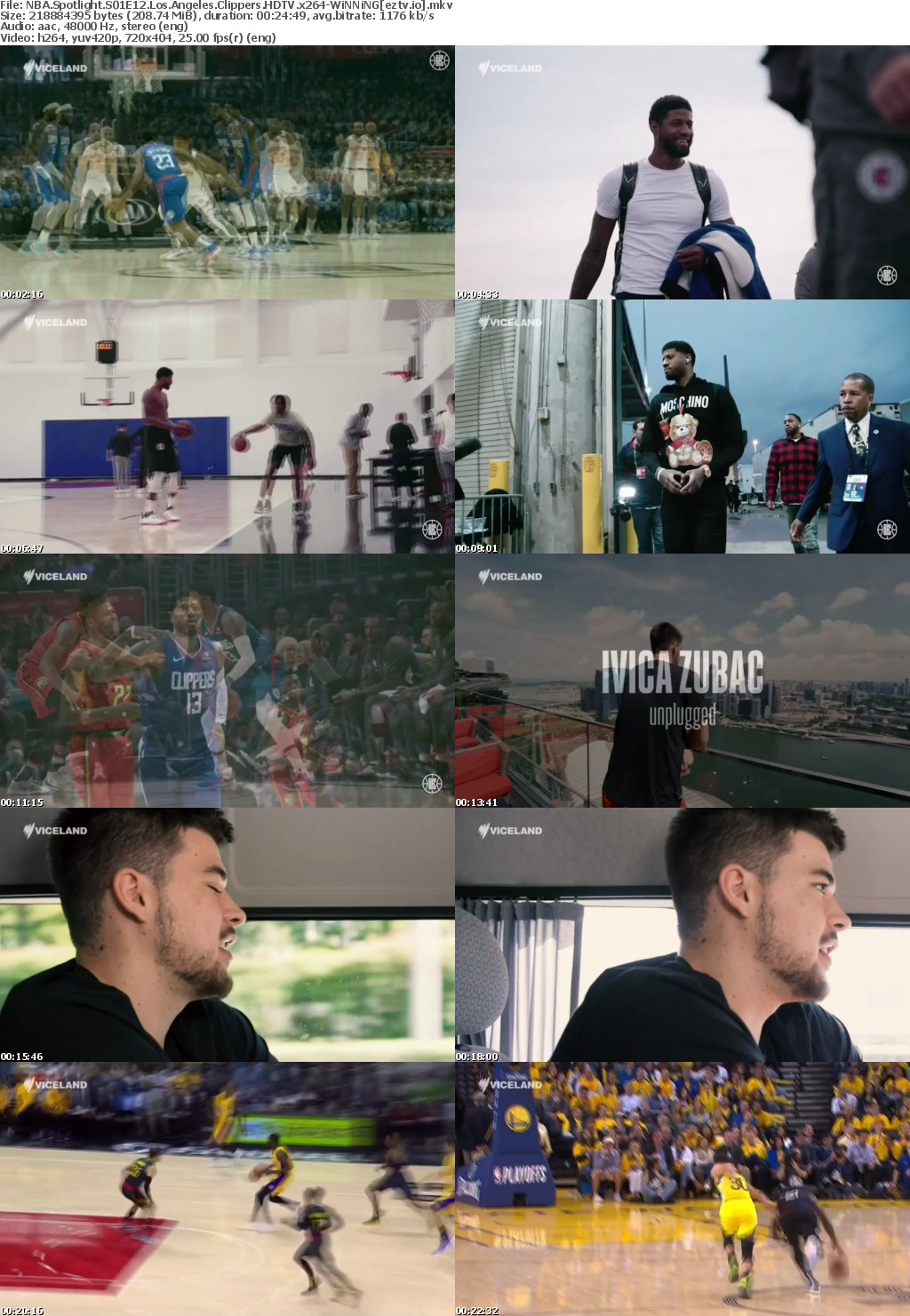 NBA Spotlight S01E12 Los Angeles Clippers HDTV x264-WiNNiNG