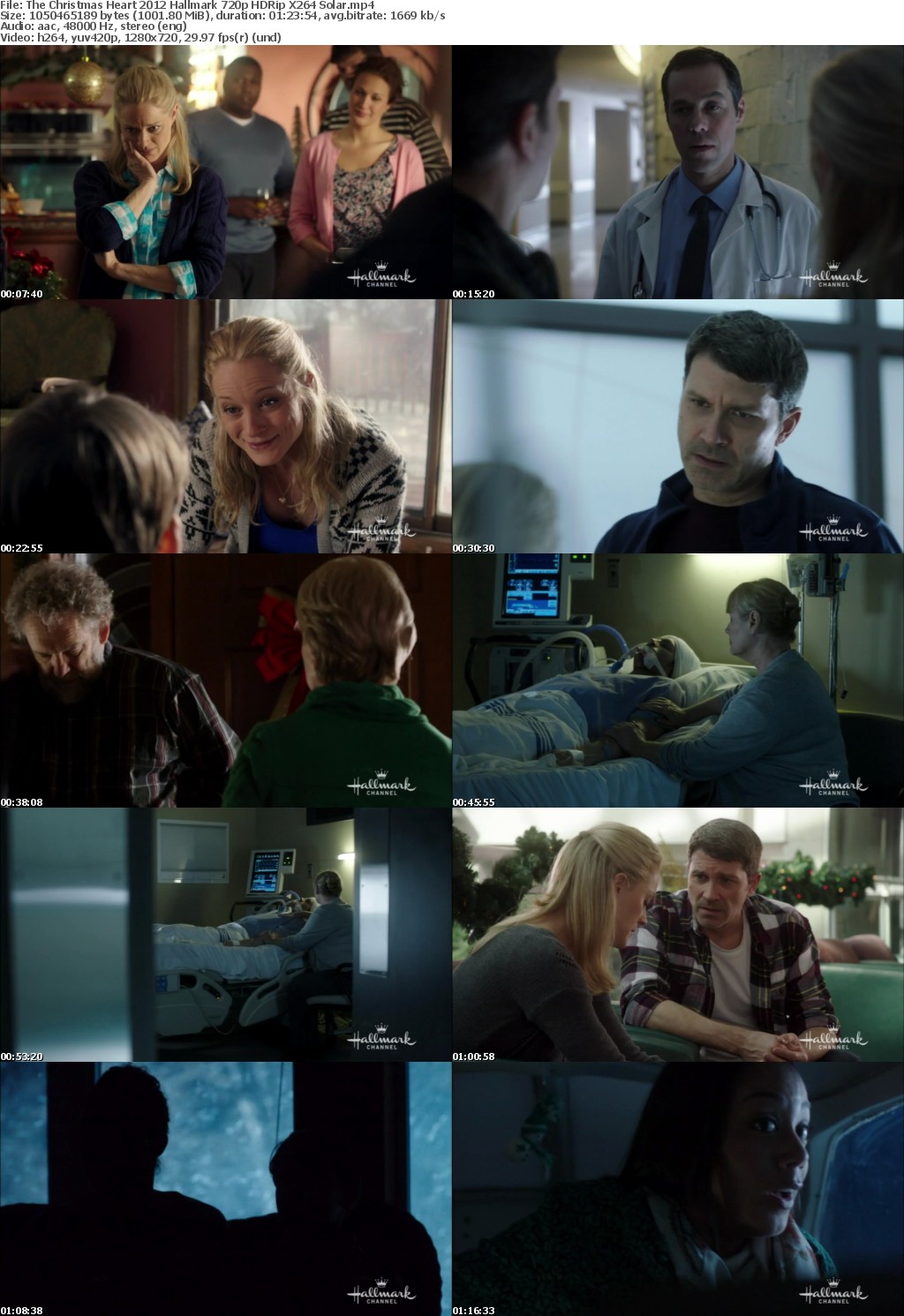 The Christmas Heart 2012 Hallmark 720p HDRip X264 Solar The Christmas Heart 2012 Hallmark 720p HDRip X264 Solar