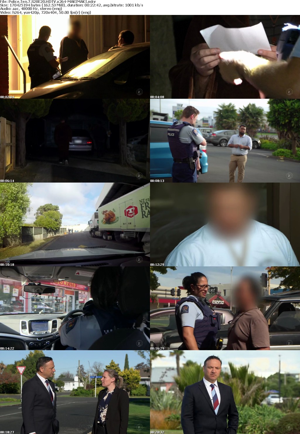 Police Ten 7 S28E20 HDTV x264-MAKIMAKI