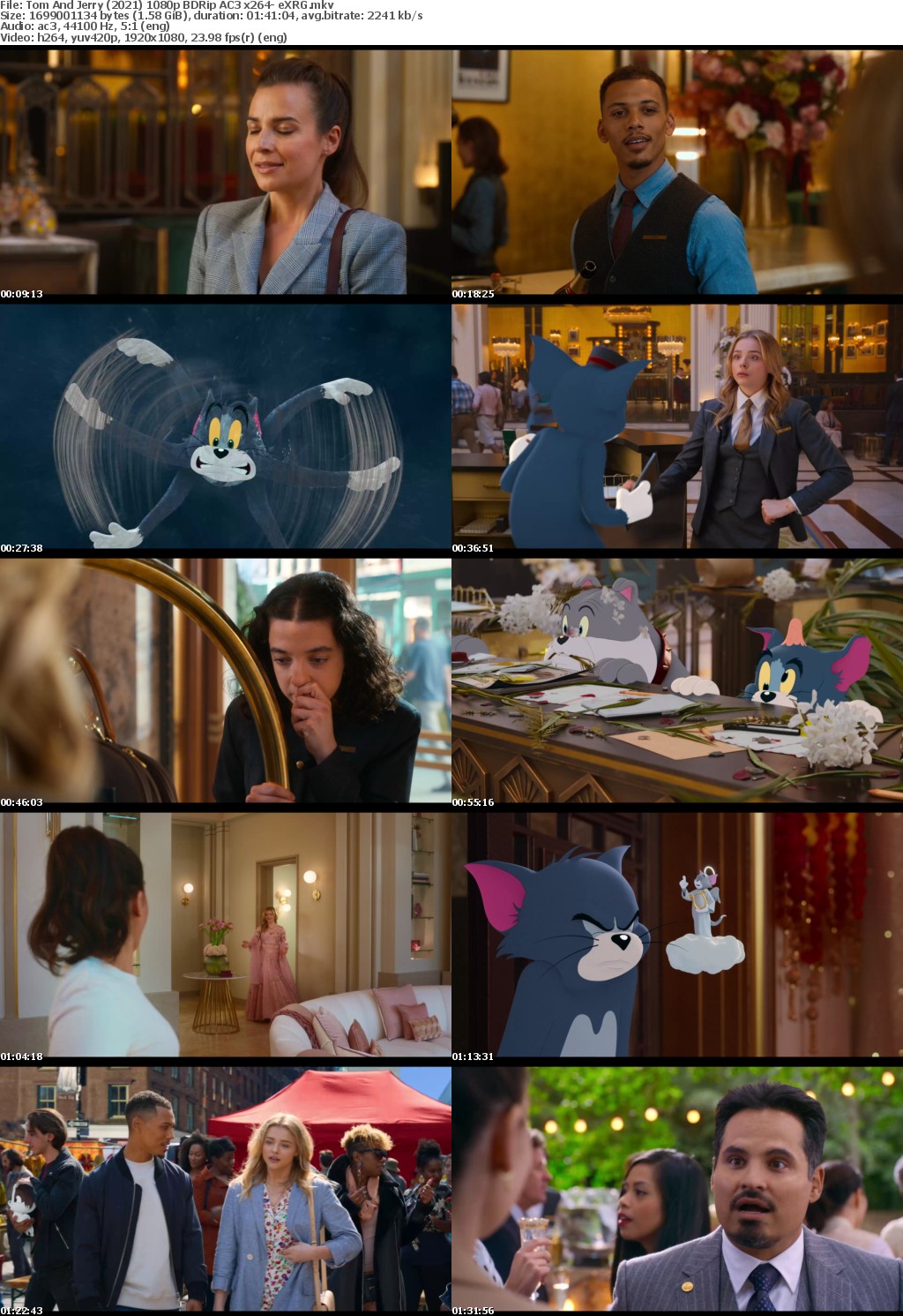 Tom And Jerry (2021) 1080p BDRip AC3 x264- eXRG