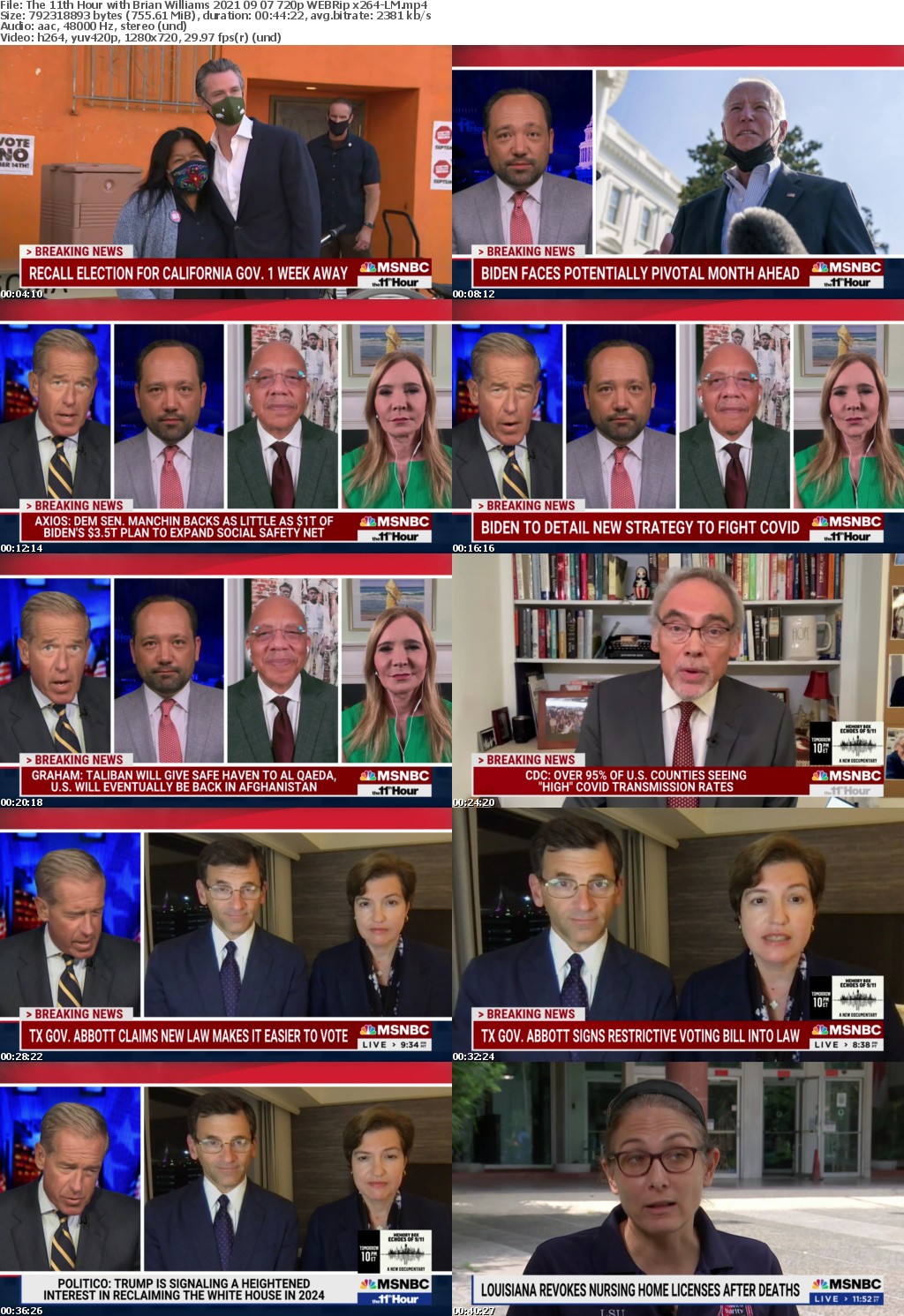 The 11th Hour with Brian Williams 2021 09 07 720p WEBRip x264-LM