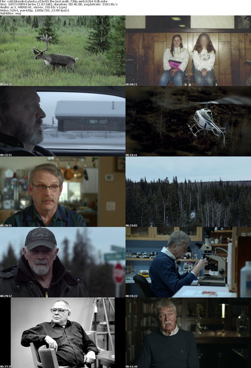 Cold Blooded Alaska S01E03 The Last Walk 720p WEB h264-B2B