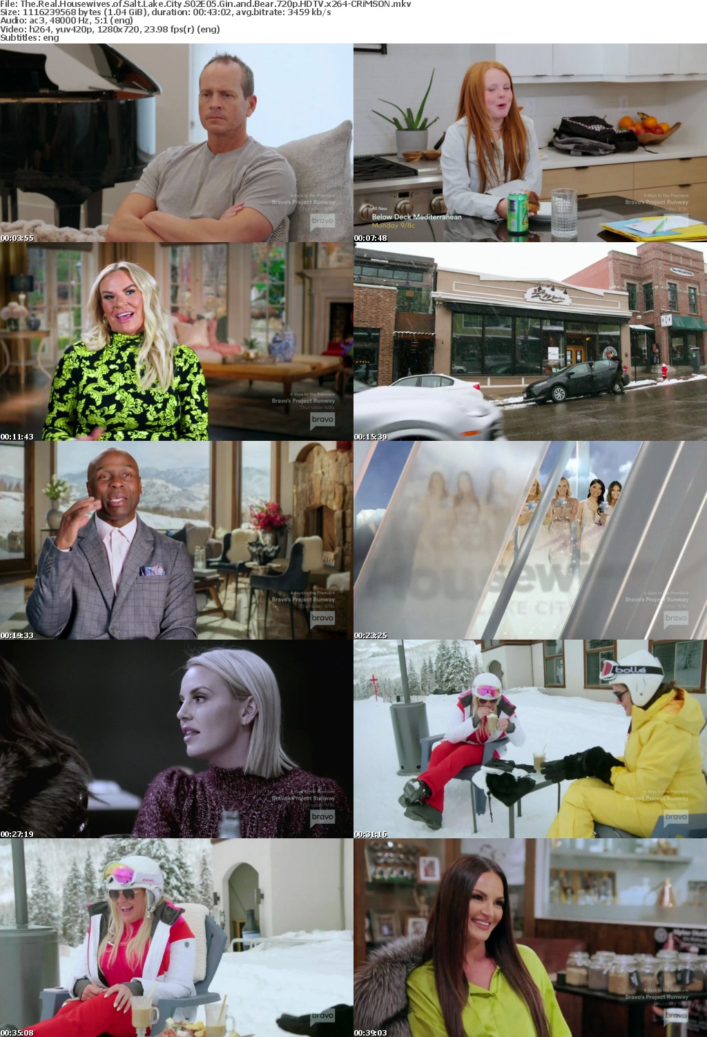 The Real Housewives of Salt Lake City S02E05 Gin and Bear 720p HDTV x264-CRiMSON