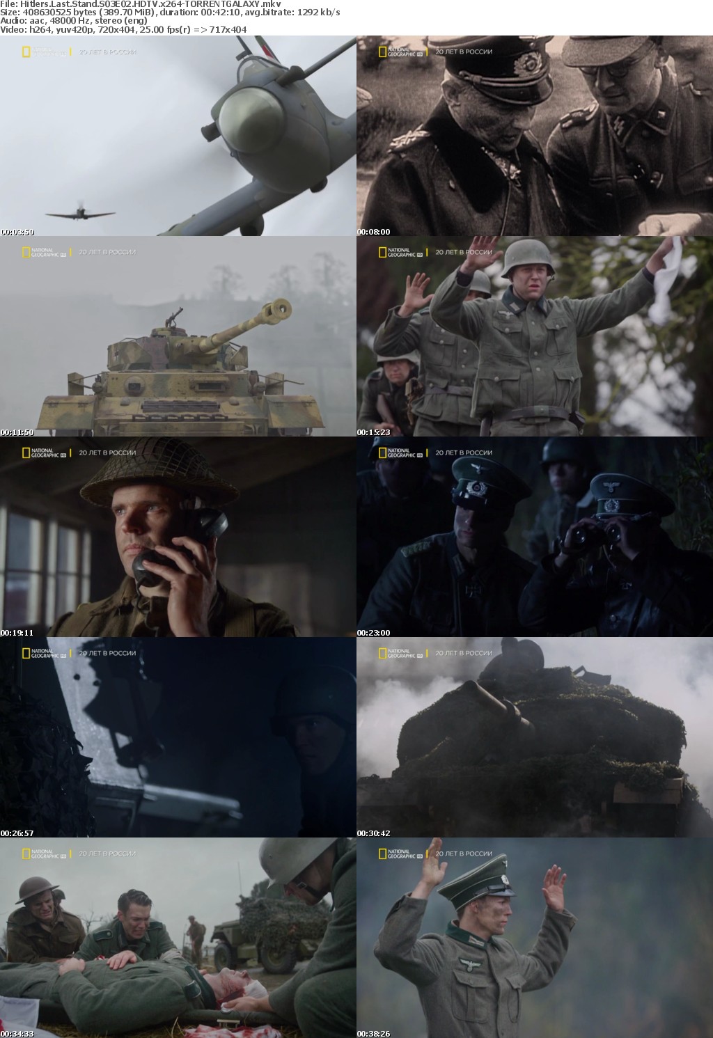 Hitlers Last Stand S03E02 HDTV x264-GALAXY