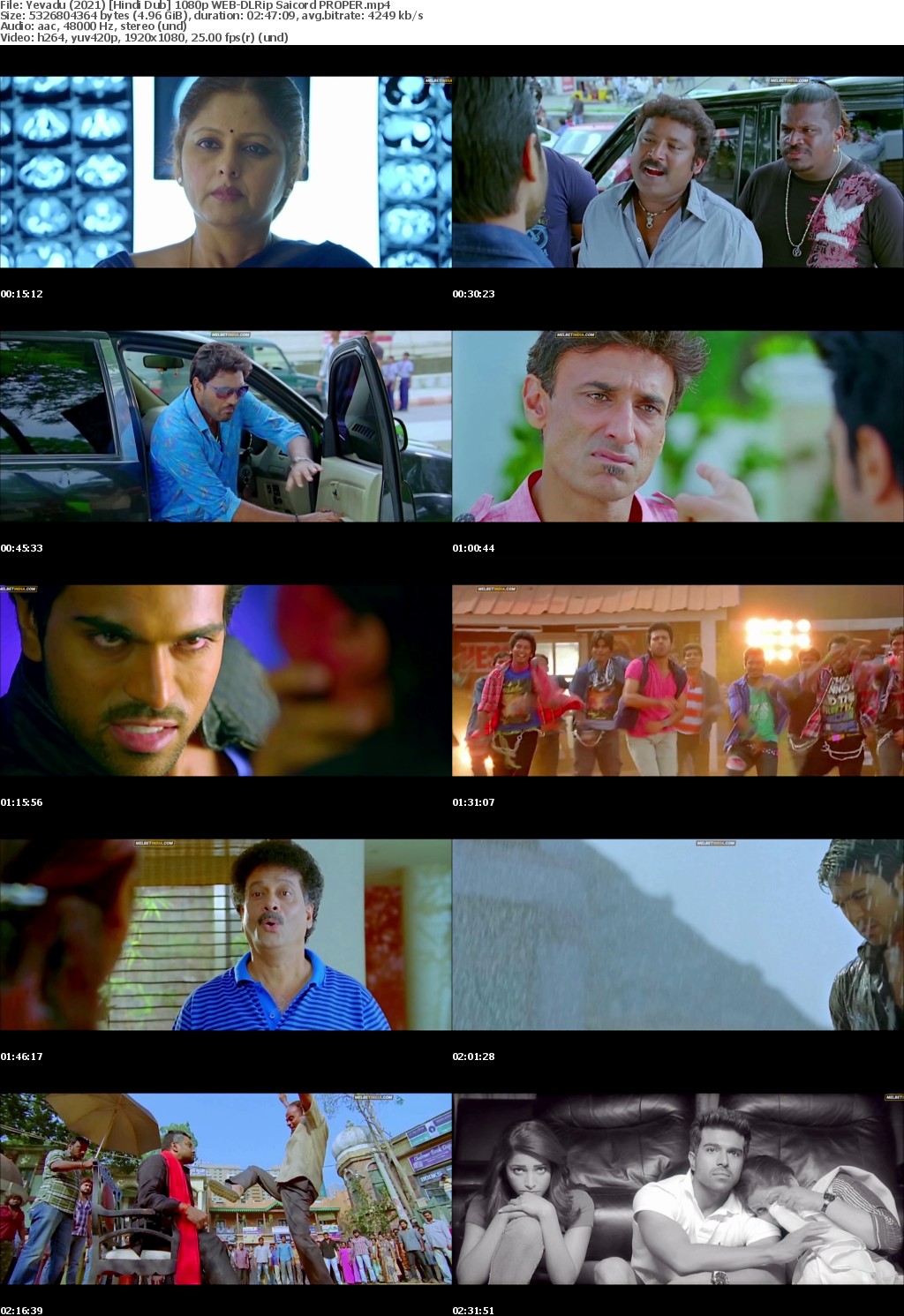 Yevadu (2014) Hindi Dub 1080p WEB-DLRip Saicord