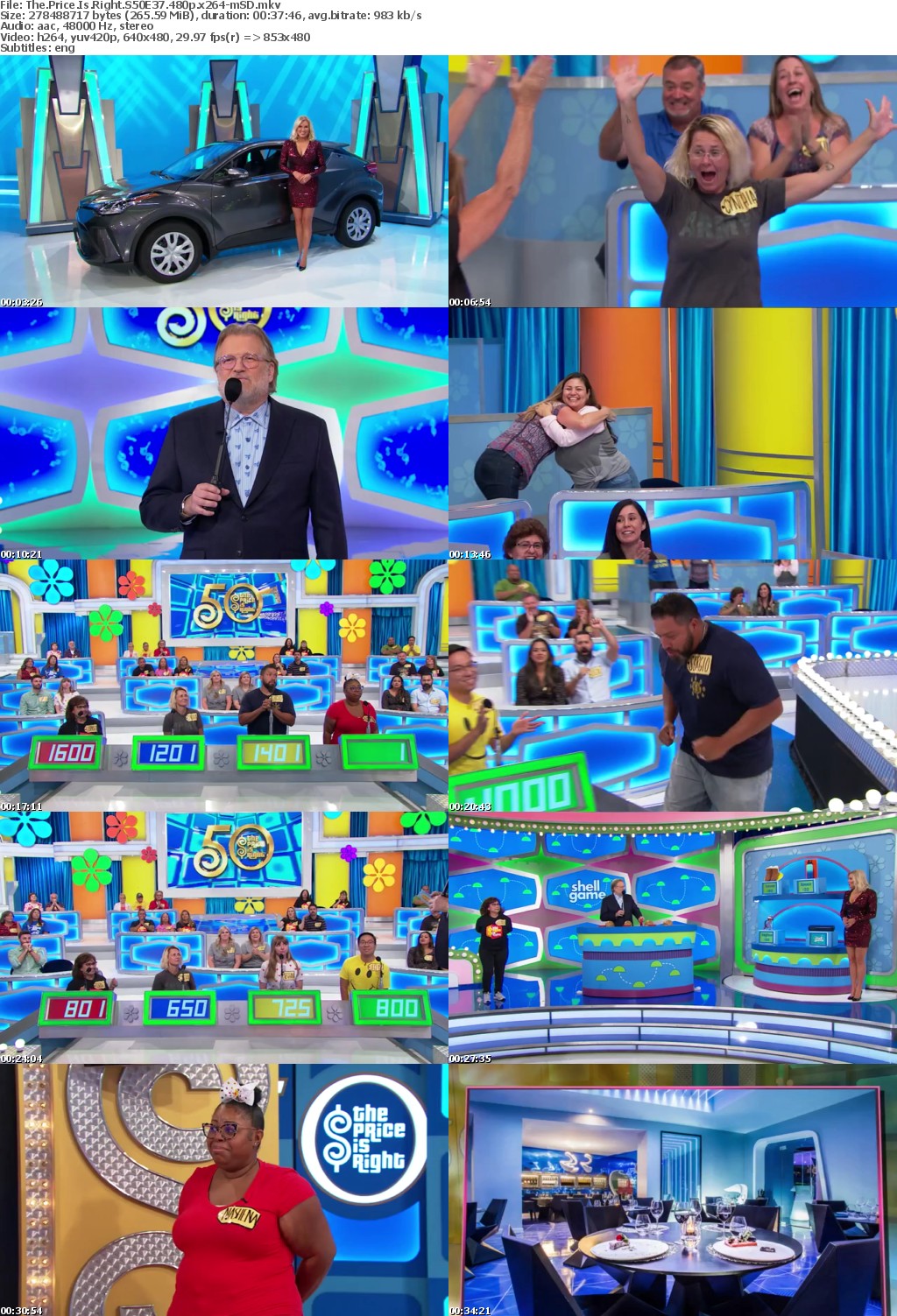 The Price Is Right S50E37 480p x264-mSD