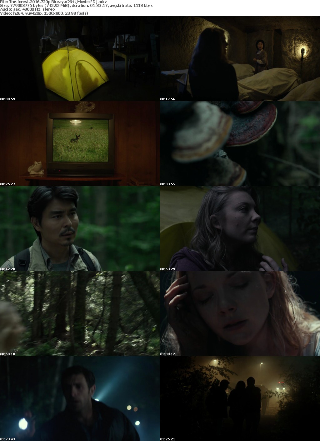 The Forest (2016) 720p BluRay x264 - MoviesFD