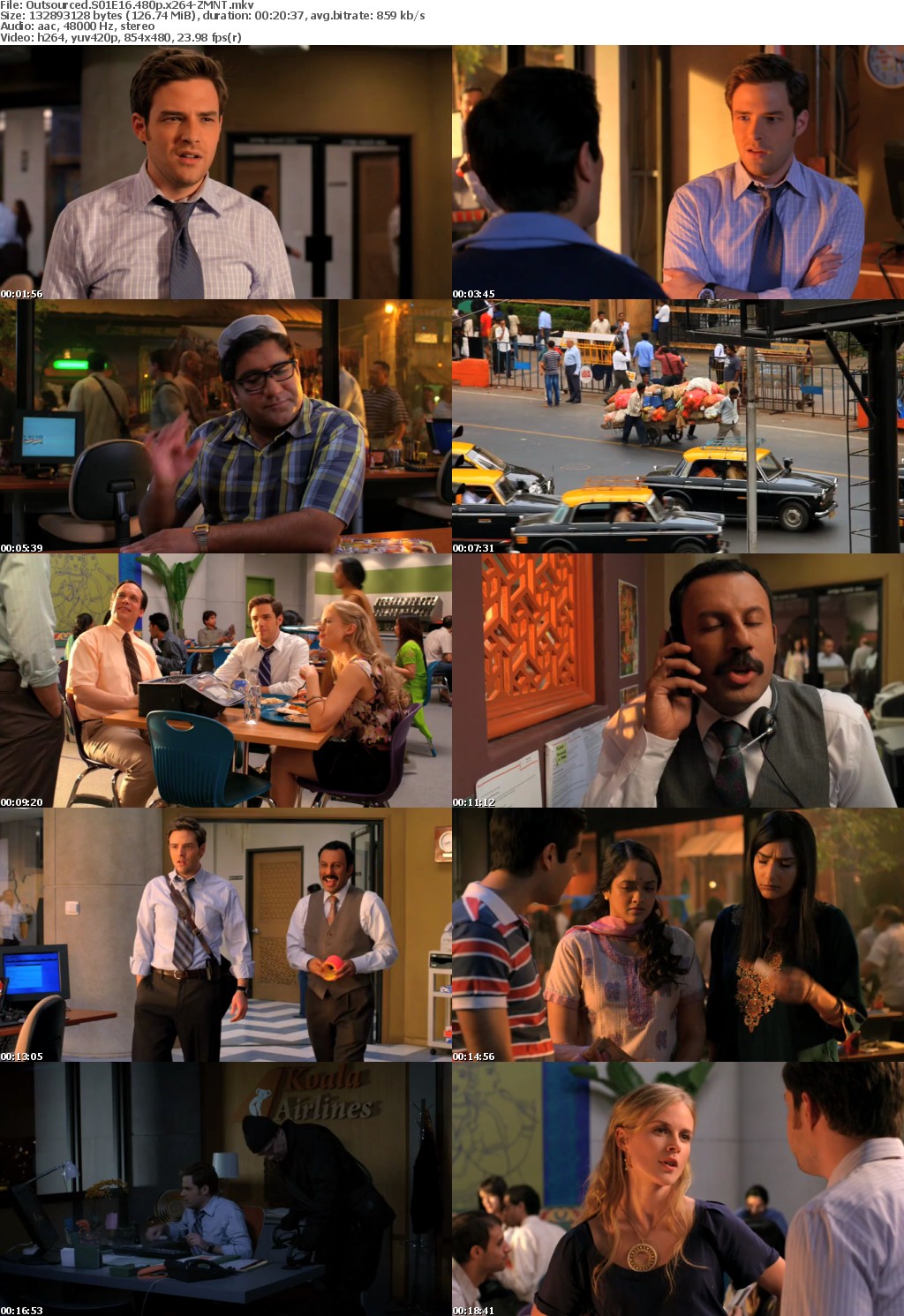 Outsourced S01 480p x264-ZMNT
