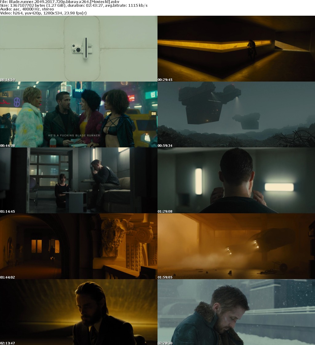 Blade Runner 2049 (2017) 720p BluRay x264 - MoviesFD