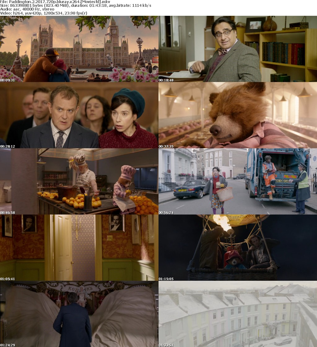 Paddington 2 (2017) 720p BluRay x264 - MoviesFD