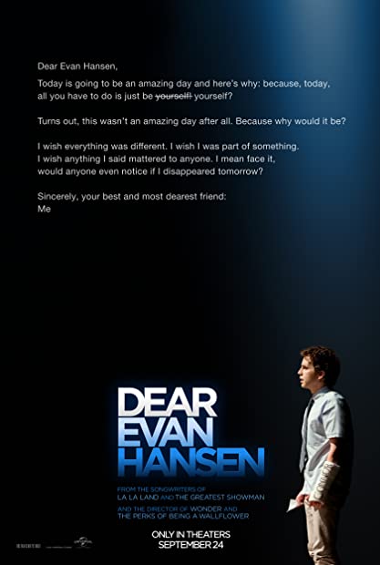 Dear Evan Hansen (2021) Hindi Dub WEB-DLRip Saicord