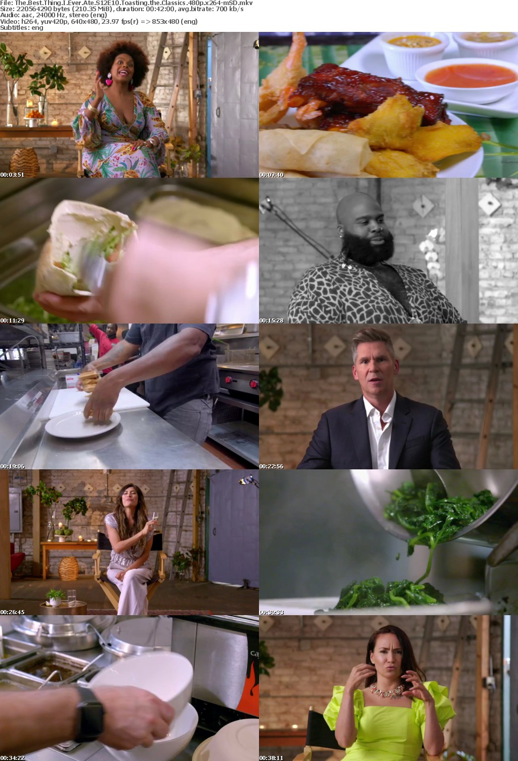 The Best Thing I Ever Ate S12E10 Toasting the Classics 480p x264-mSD