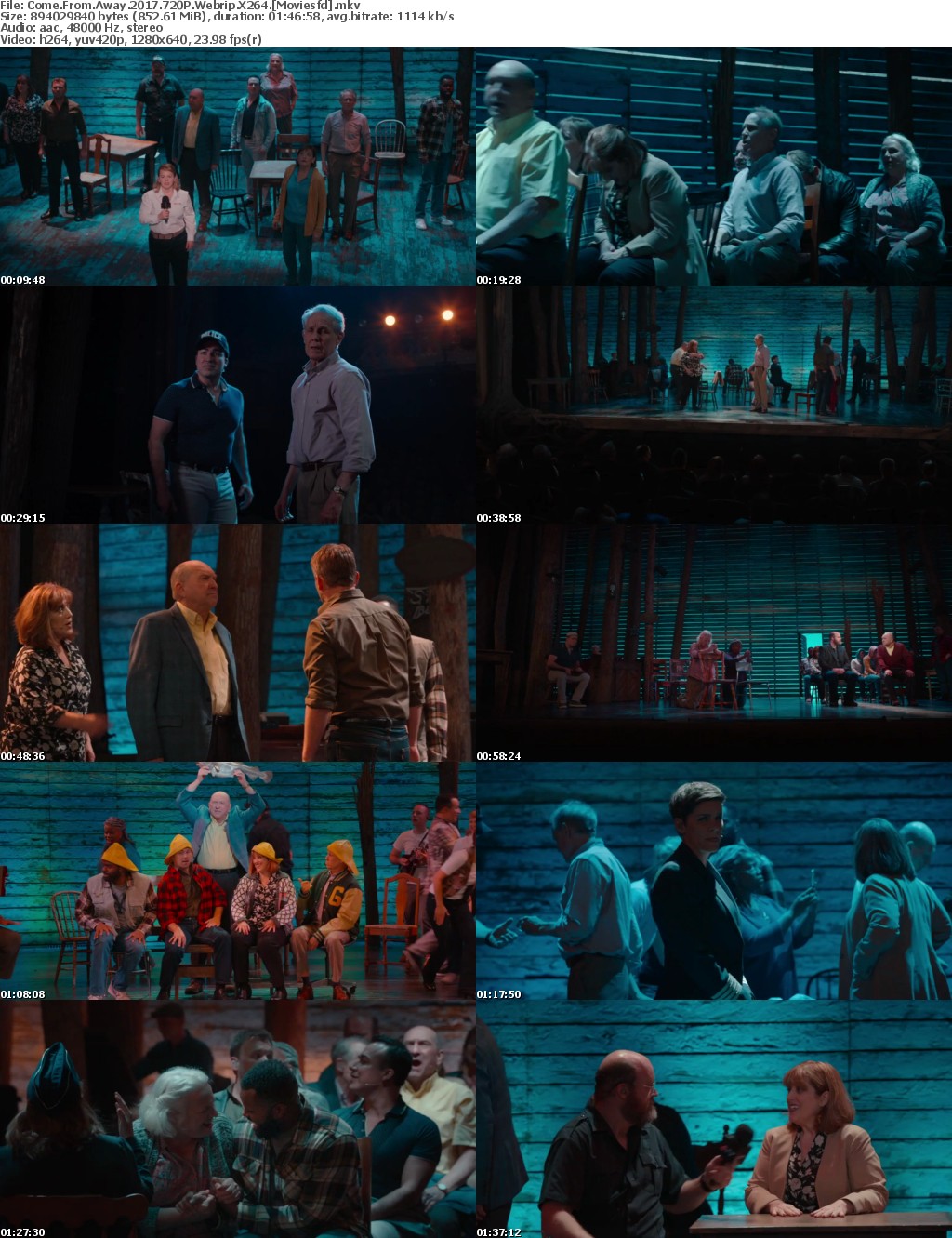 Come From Away 2017 720P WebRip x264 - MoviesFD