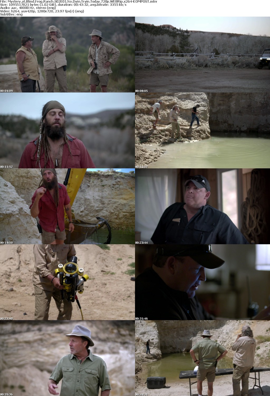 Mystery at Blind Frog Ranch S02E01 No Dyin Tryin Today 720p WEBRip x264-KOMPOST