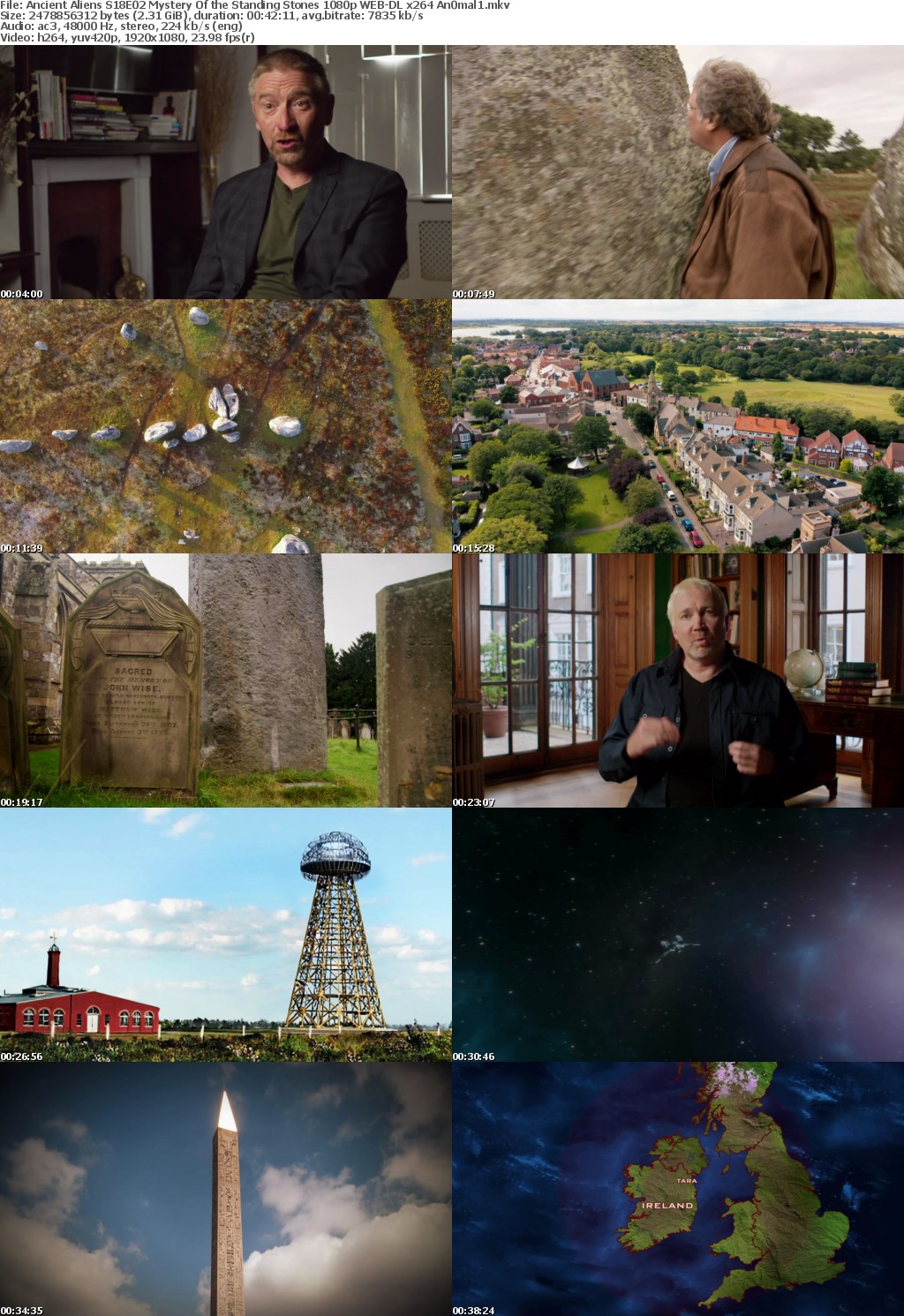 Ancient Aliens S18E02 Mystery Of the Standing Stones 1080p WEB-DL x264 An0mal1