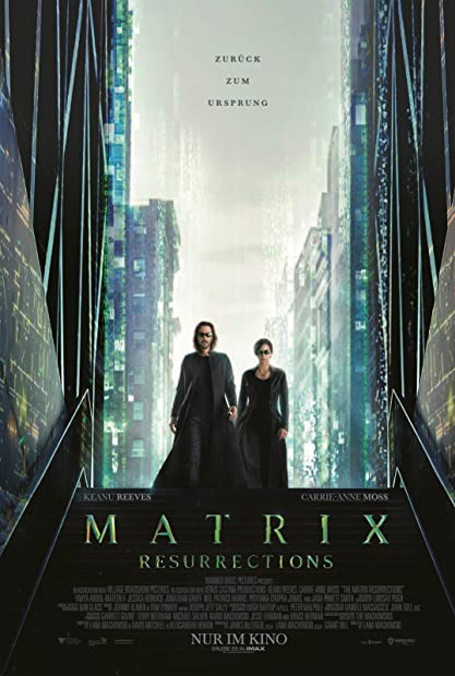 The Matrix Resurrections (2022) 1080p WEB-DL x265 Hindi English EAC3 5 1 ESub - SP3LL