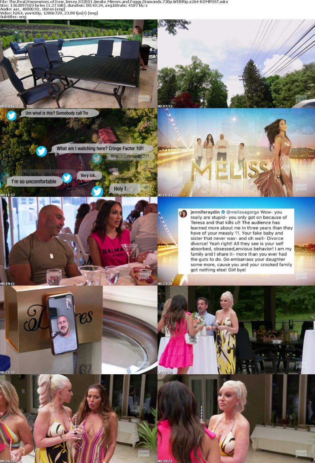 The Real Housewives of New Jersey S12E01 Smoke Mirrors and Foggy Diamonds 720p WEBRip x264-KOMPOST