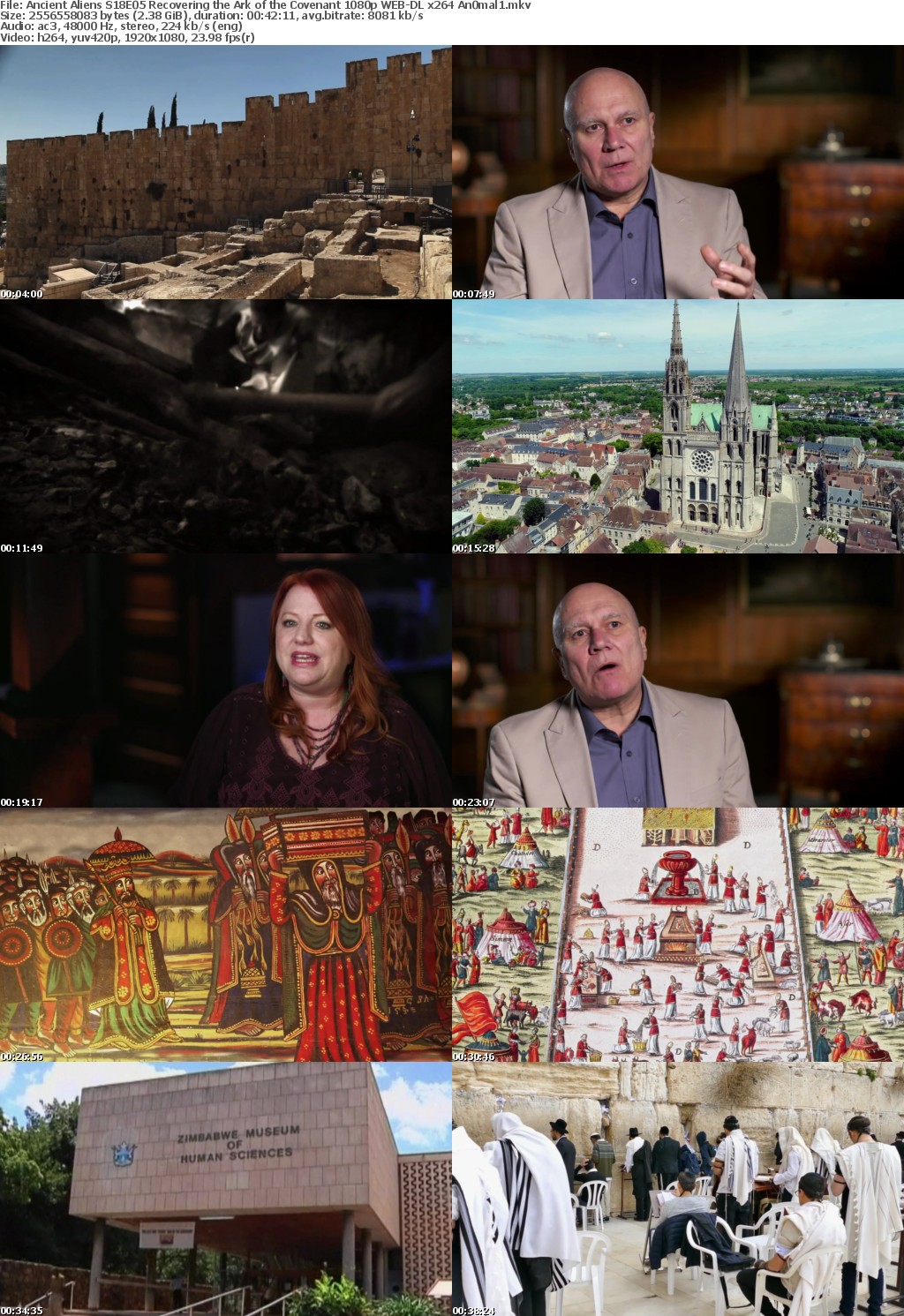 Ancient Aliens S18E05 Recovering the Ark of the Covenant 1080p WEB-DL x264 An0mal1