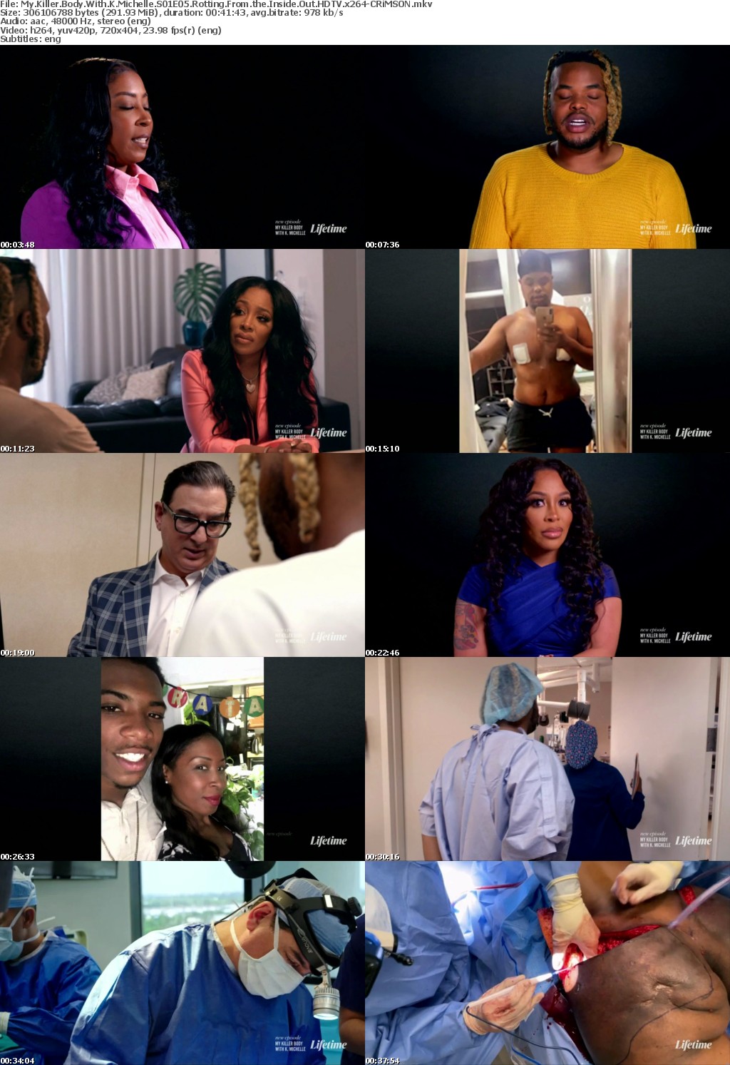 My Killer Body With K Michelle S01E05 Rotting From the Inside Out HDTV x264-CRiMSON