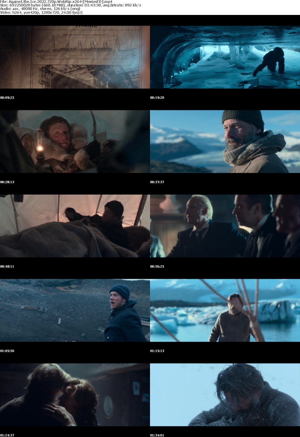 Against the Ice (2022) 720p WebRip x264 MoviesFD
