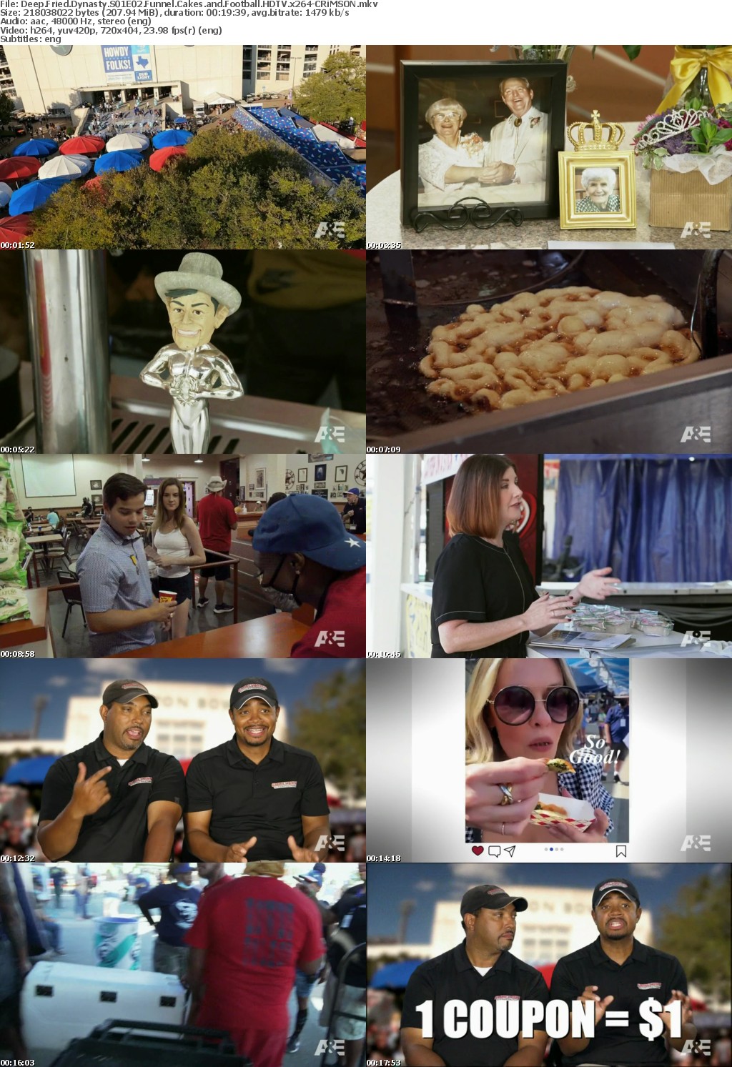 Deep Fried Dynasty S01E02 Funnel Cakes and Football HDTV x264-CRiMSON