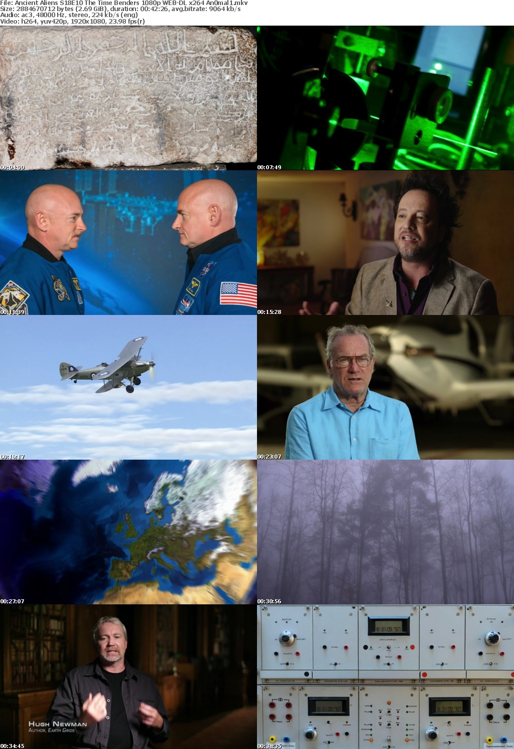 Ancient Aliens S18E10 The Time Benders 1080p WEB-DL x264 An0mal1