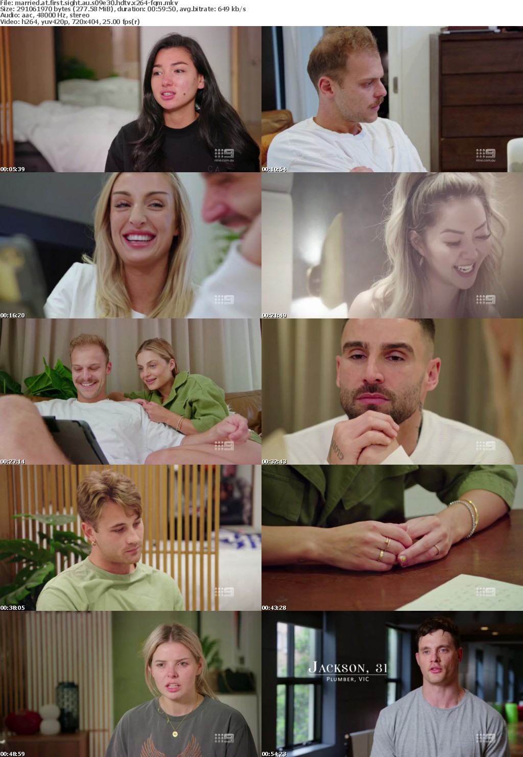 Married At First Sight AU S09E30 HDTV x264-FQM