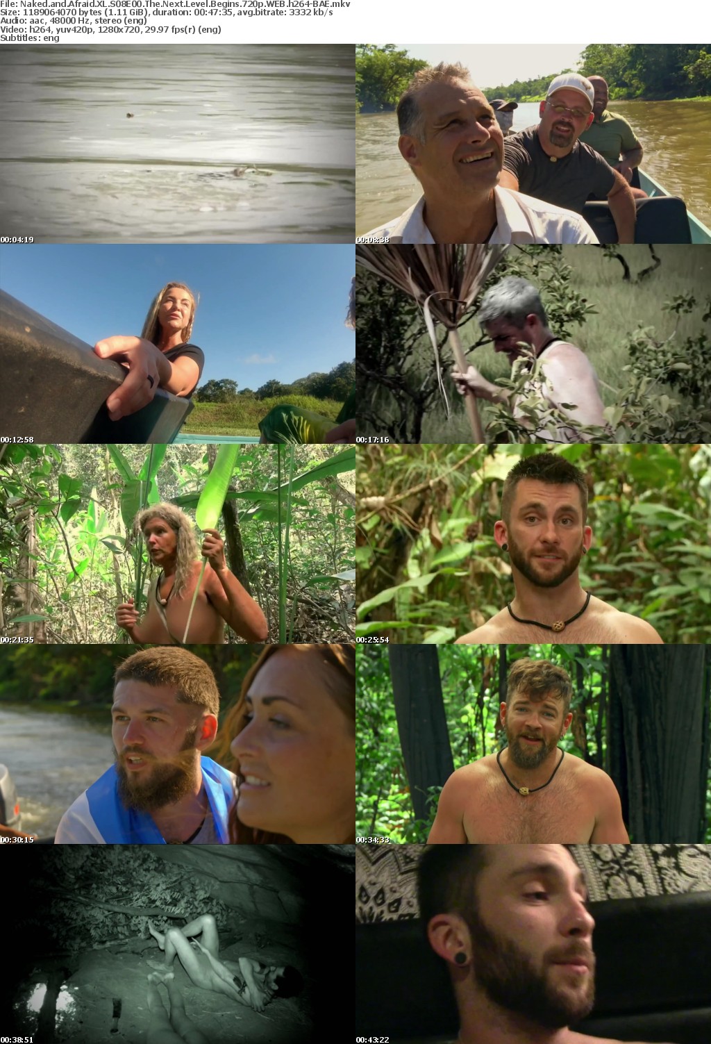 Naked and Afraid XL S08E00 The Next Level Begins 720p WEB h264-BAE