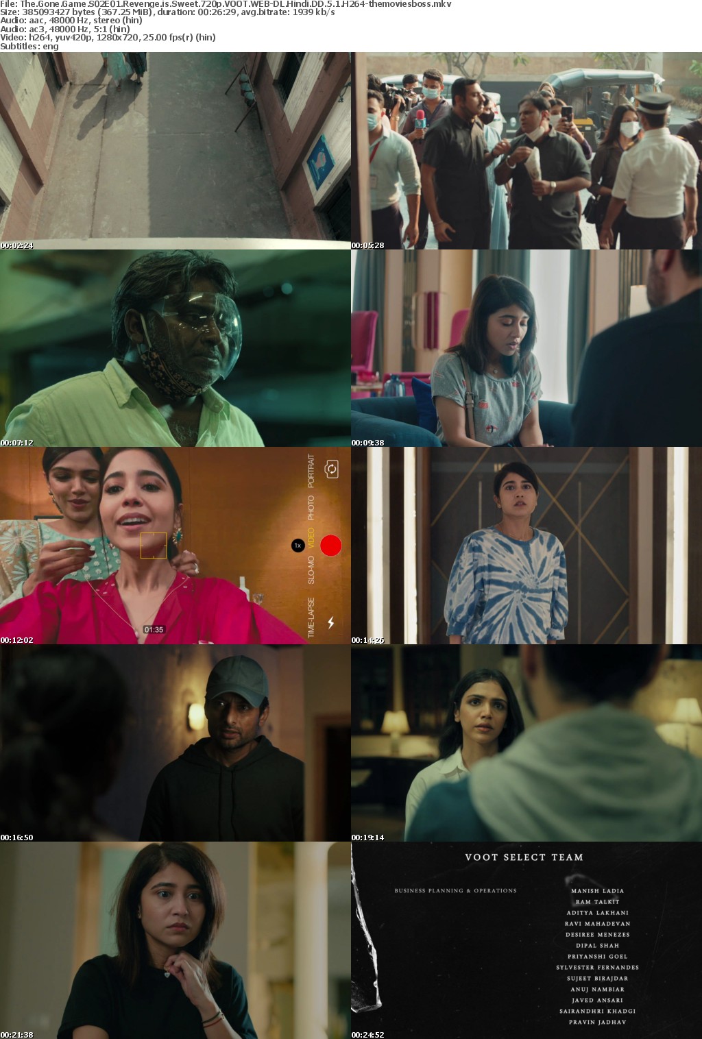 The Gone Game S02 720p VOOT WEB-DL Hindi DD 5 1 H264-themoviesboss