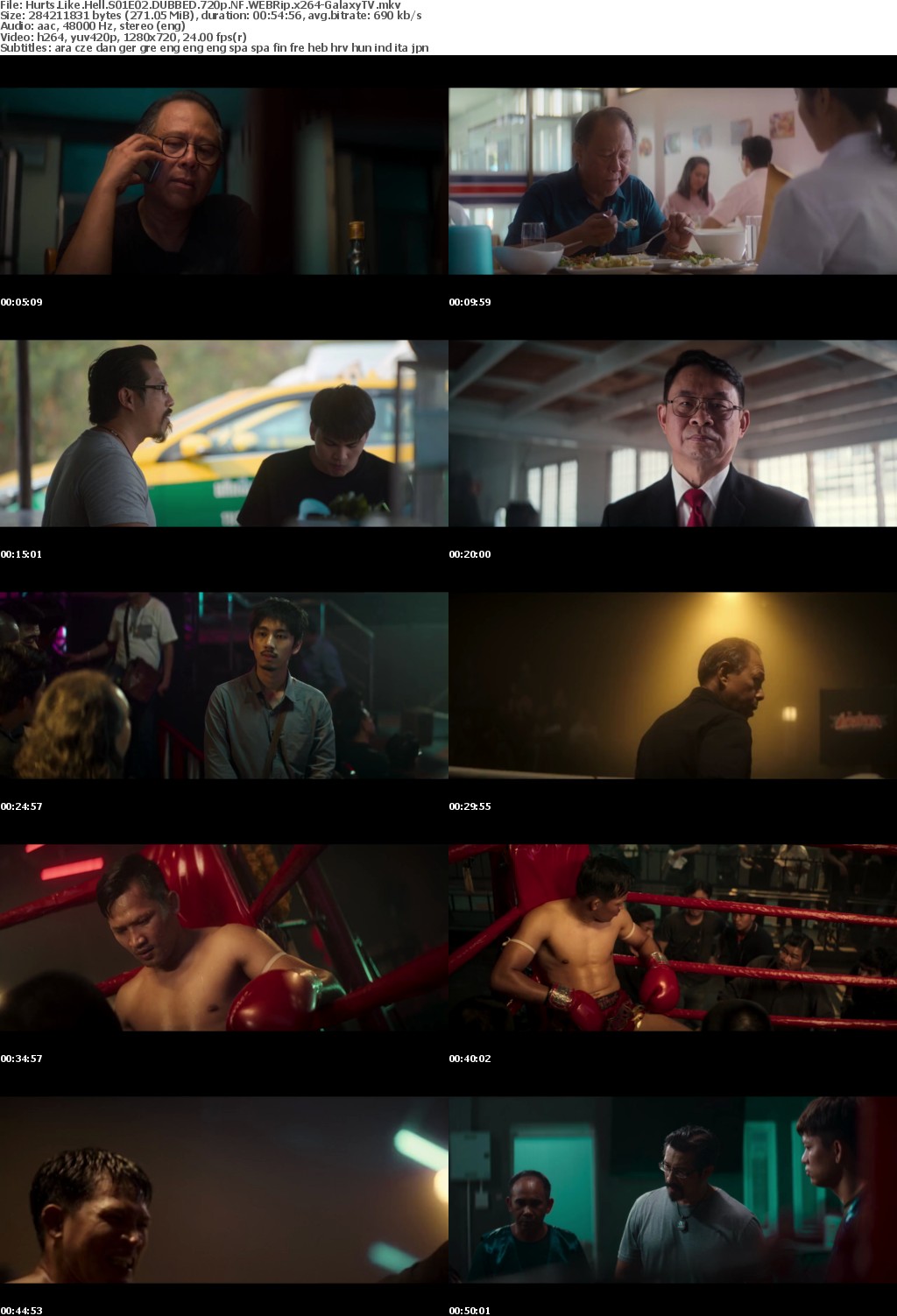 Hurts Like Hell S01 COMPLETE DUBBED 720p NF WEBRip x264-GalaxyTV