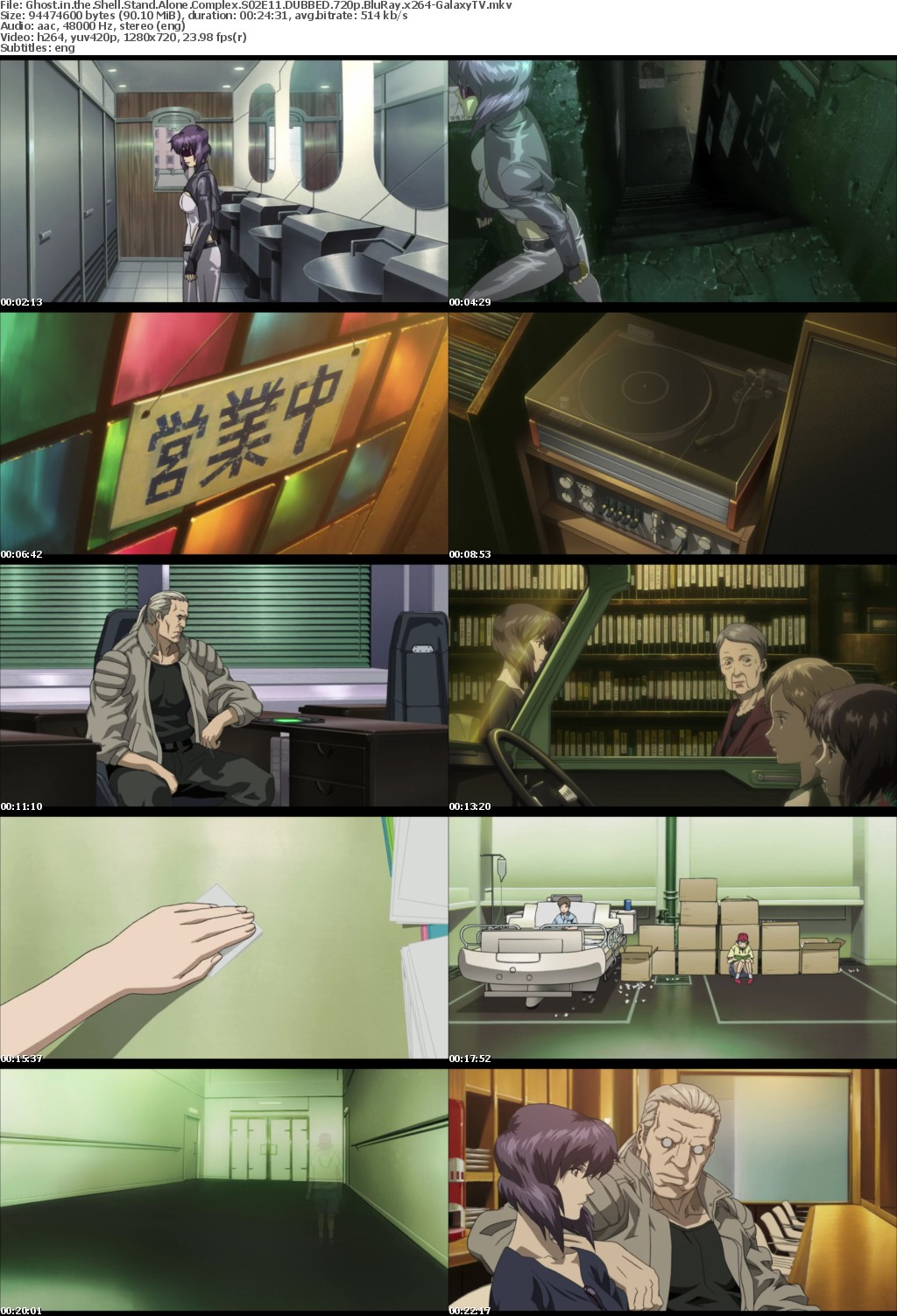 Ghost in the Shell Stand Alone Complex S02 COMPLETE DUBBED 720p BluRay x264-GalaxyTV