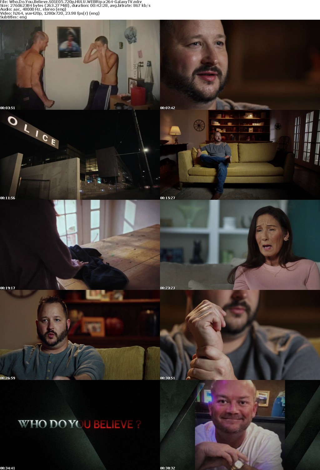 Who Do You Believe S01 COMPLETE 720p HULU WEBRip x264-GalaxyTV