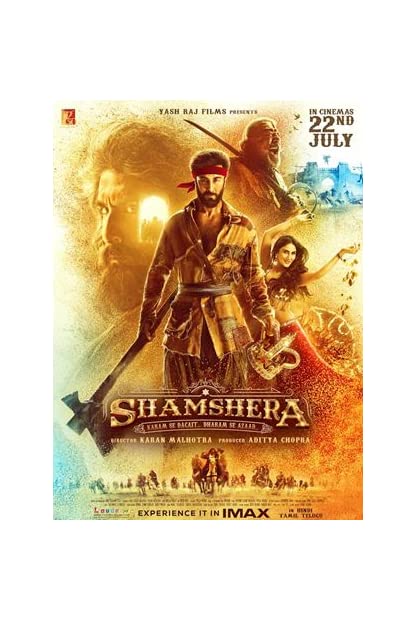 Shamshera (2022) (2160p AMZN WEBRIP X265 HEVC 10bit DDP 5 1 Hindi) ZiroMB