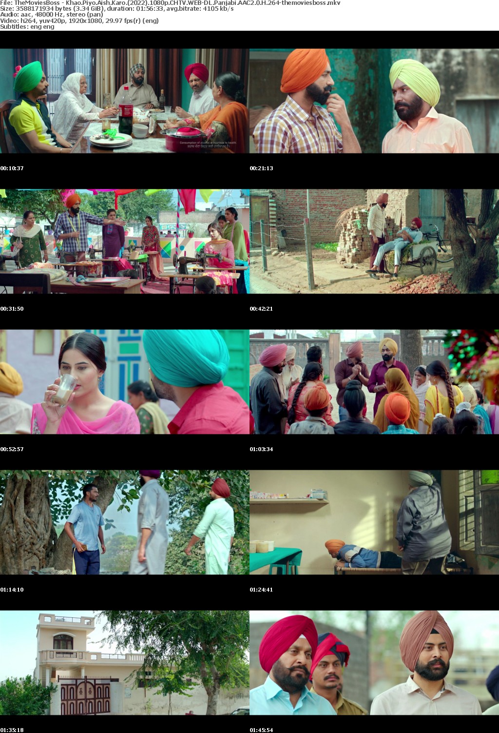 Khao Piyo Aish Karo (2022) 1080p CHTV WEB-DL Panjabi AAC2 0 H 264-themoviesboss
