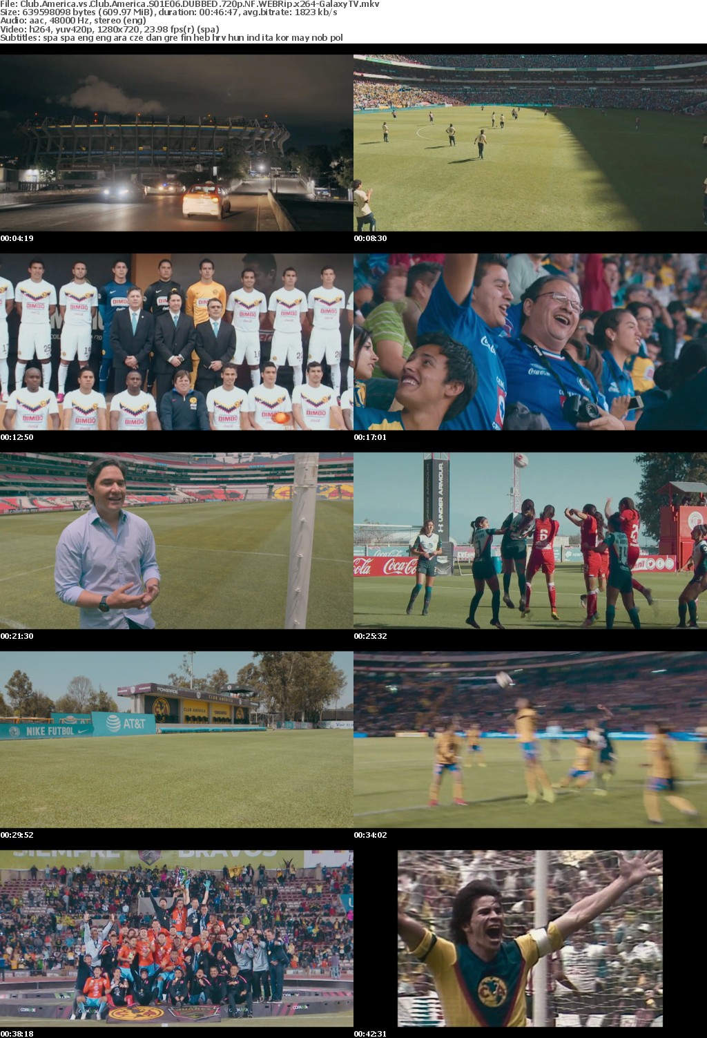Club America vs Club America S01 COMPLETE DUBBED 720p NF WEBRip x264-GalaxyTV